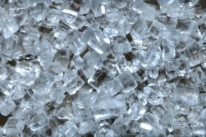 cristales con cenizas de incineracion